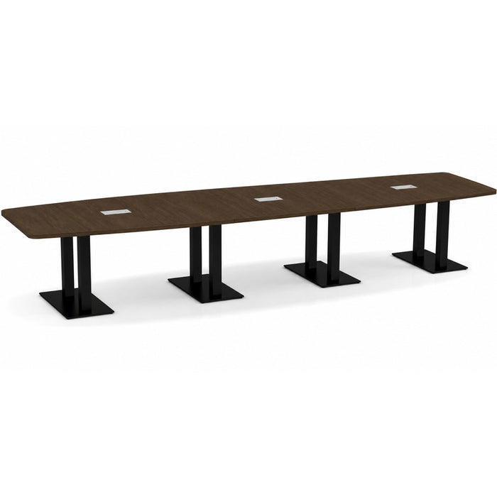 16ft BS Conf Table / Palmer Base MWN / BLK