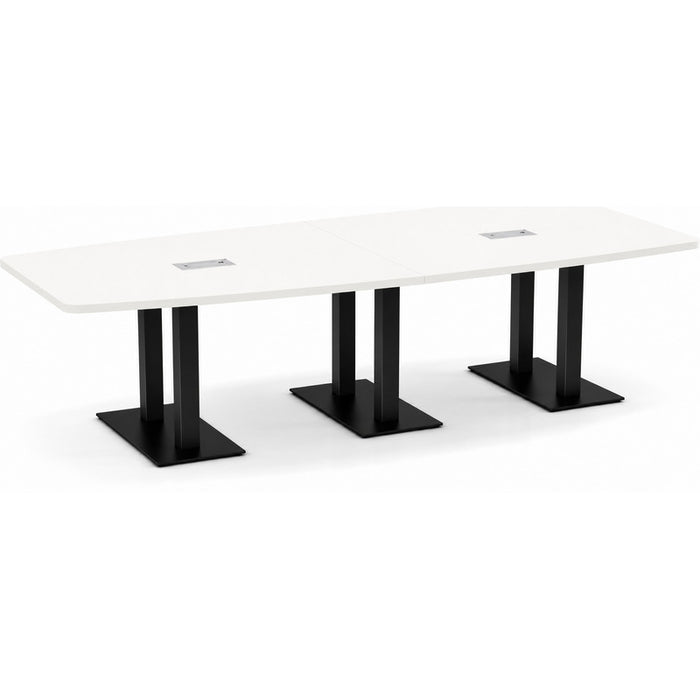 10ft BS Conf Table / Palmer Base WHT / BLK