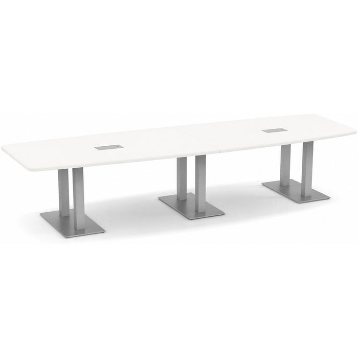 12ft BS Conf Table / Palmer Base WHT