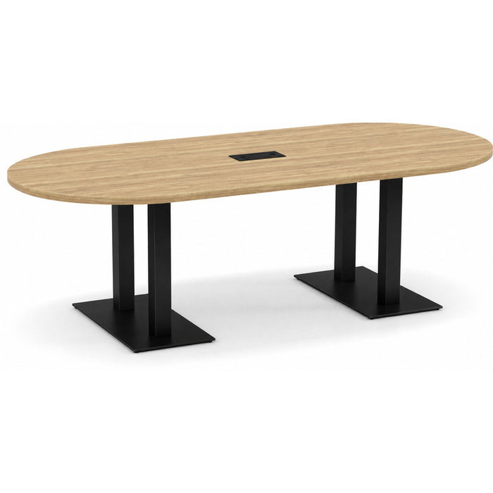8ft RT Conf Table / Palmer Base   Aspen
