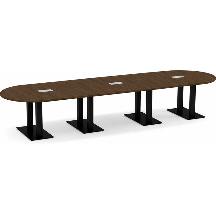 14ft RT Conf Table / Palmer Base  Modern Walnut