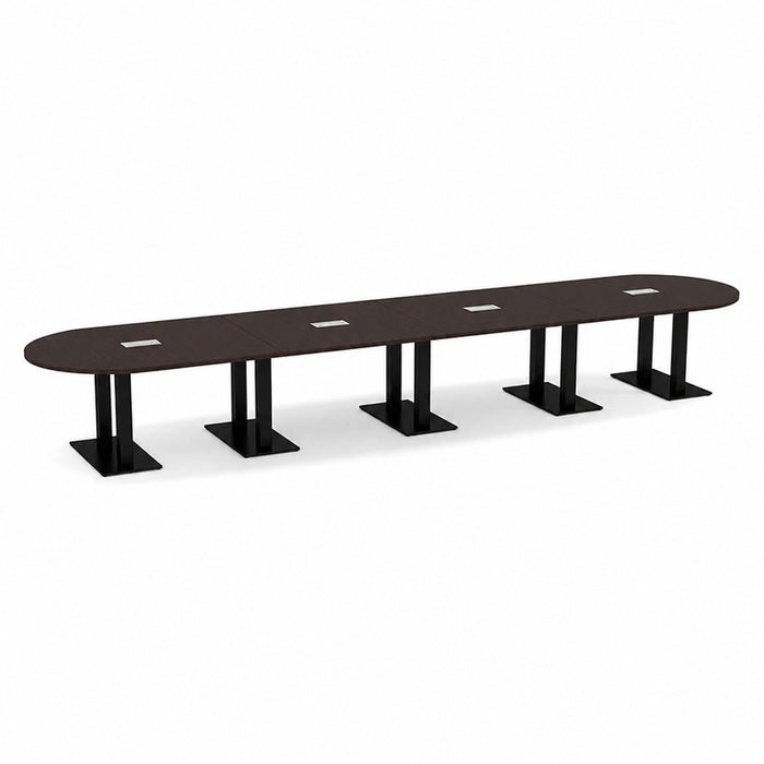18ft RT Conf Table / Palmer Base  Espresso