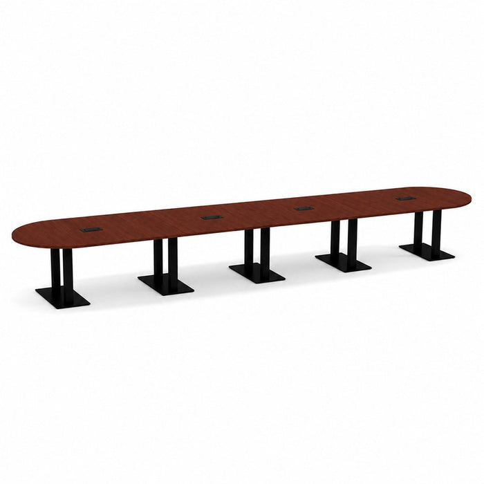 20ft RT Conf Table / Palmer Base  Cherry