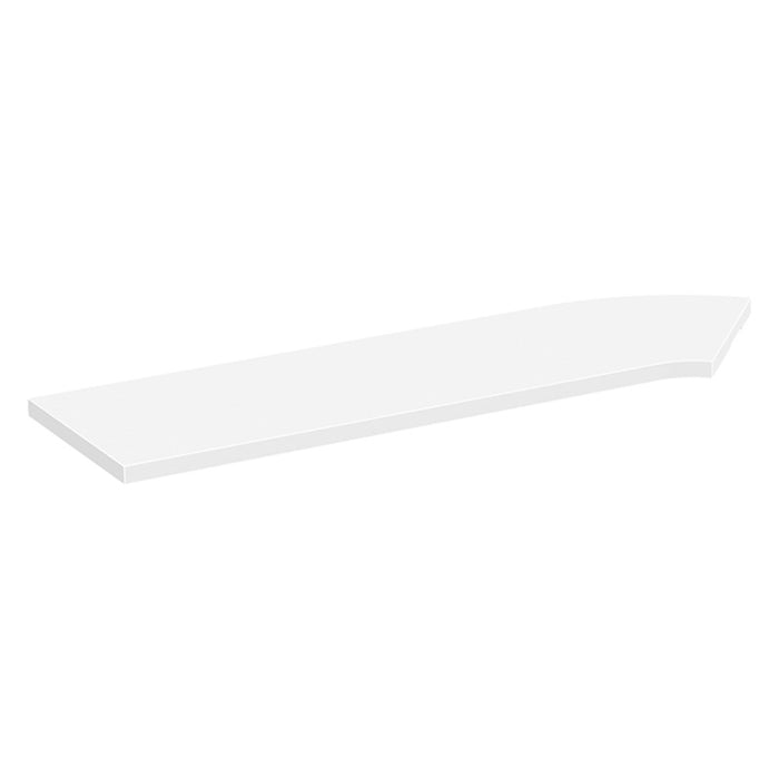 42"CORNER TRAN TOP LEFT-WHITE