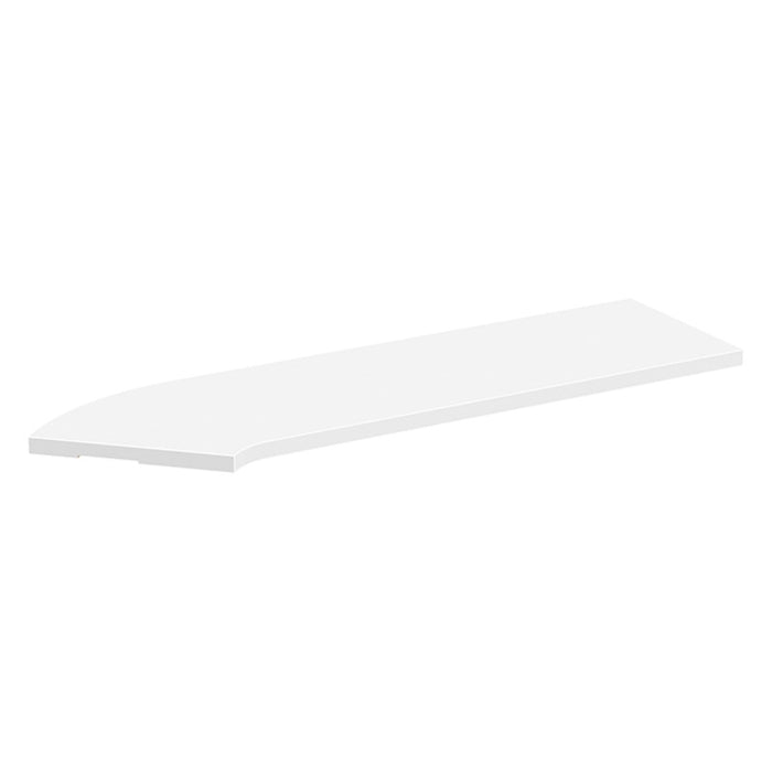 42"CORNER TRAN TOP RIGHT-WHITE