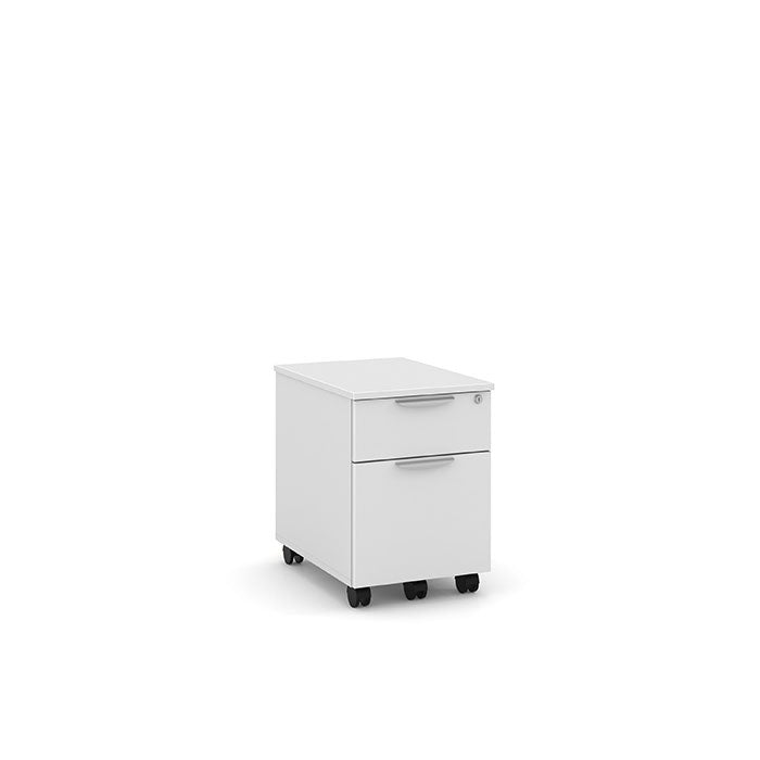 MOBILE BOX/FILE PED -WHITE