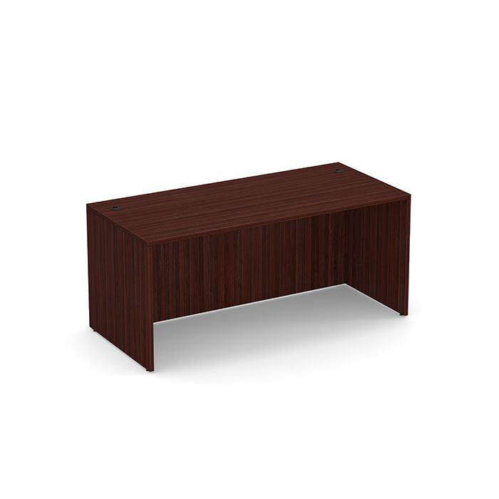 30X66 DESK SHELL-MAHOGANY