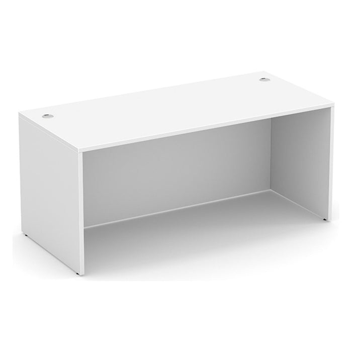 30X66 DESK SHELL- WHITE