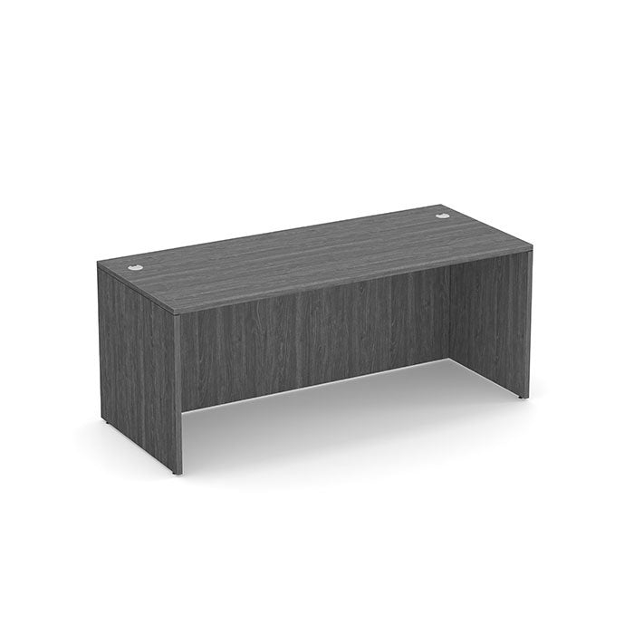 30"X72" DESK SHELL - NEWP GRAY