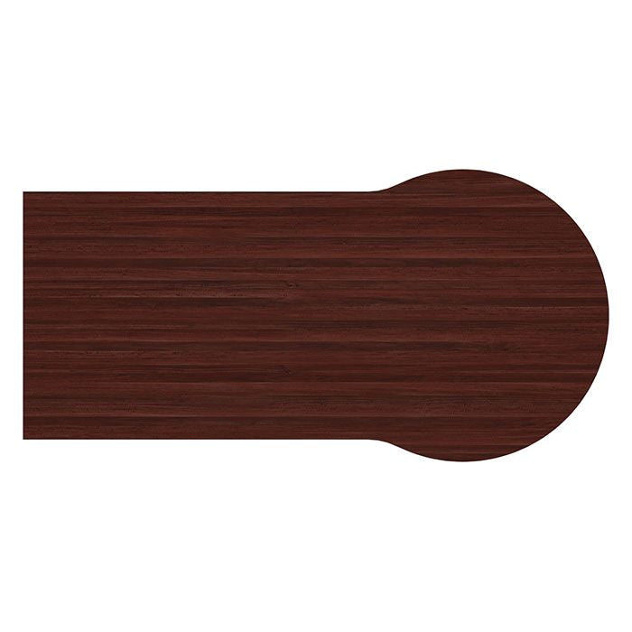 71" Q TOP-MAHOGANY