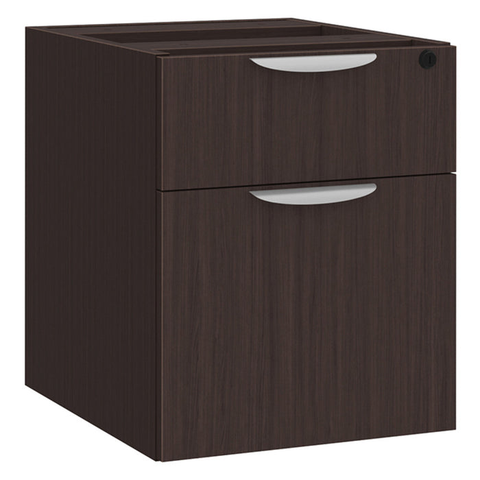 BOX/FILE PEDESTAL W/LOCK-ESP