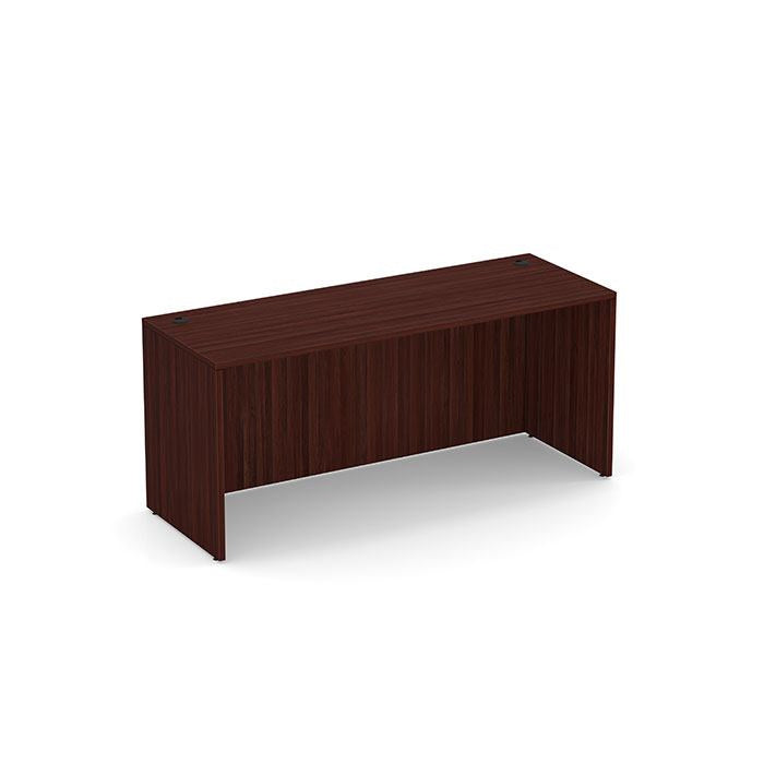 24X66 CREDENZA SHELL-MAHOGANY