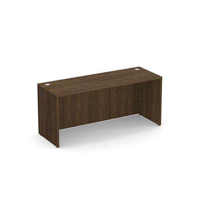 24X66 CREDENZA SHELL-M.WALNUT