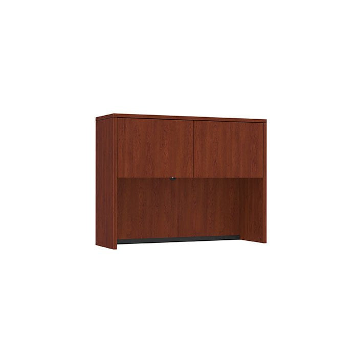 47" HUTCH WITH DOORS-CHERRY