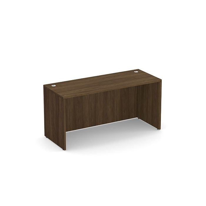 24X60 CREDENZA SHELL-M.WALNUT
