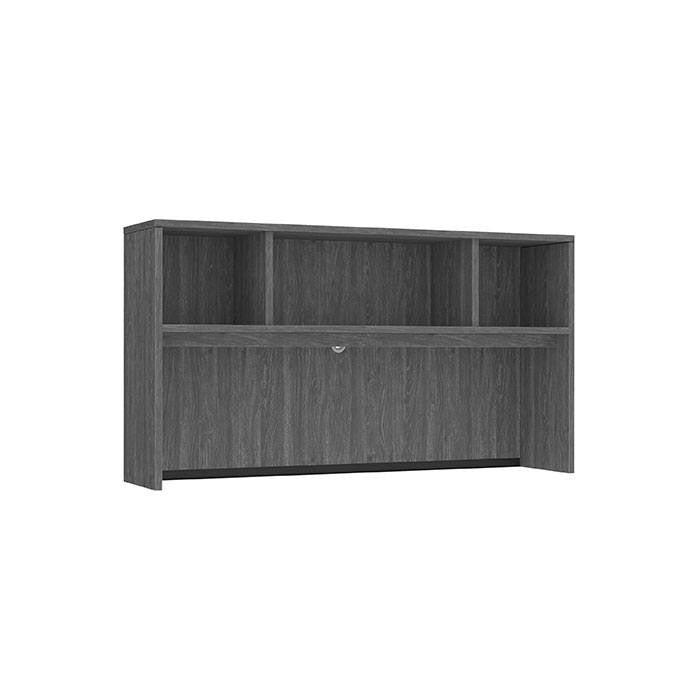 66" OPEN HUTCH - NEWPORT GRAY