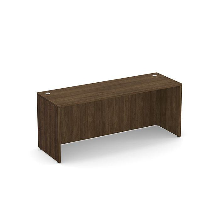 24X71 CREDENZA SHELL-M.WALNUT