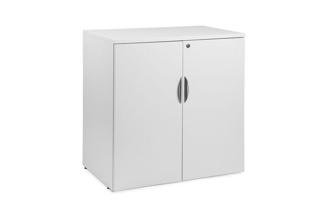 37"H STORAGE CABINET-WHITE