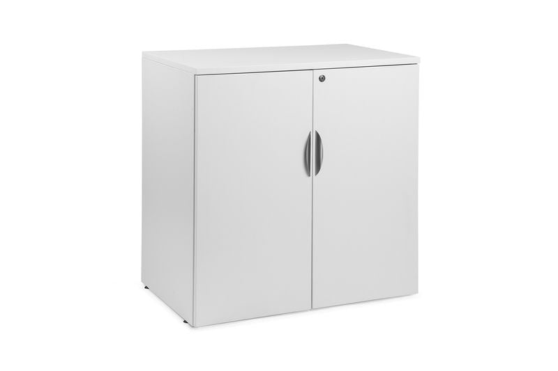 37"H STORAGE CABINET-WHITE