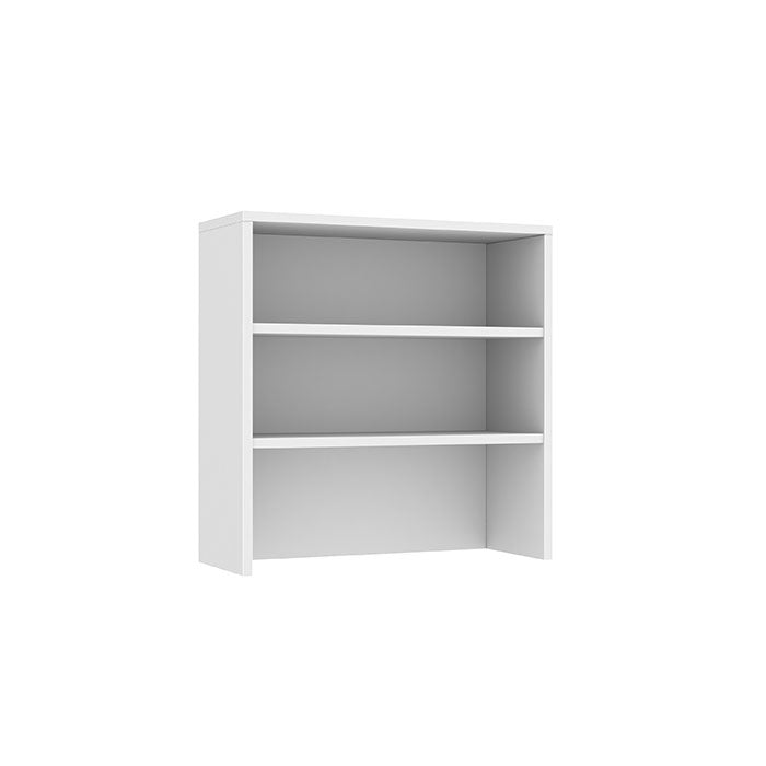 35" OPEN HUTCH- WHITE