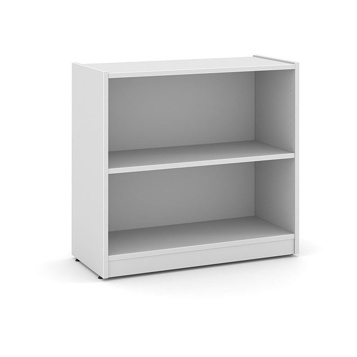 30"H BOOKCASE-WHITE