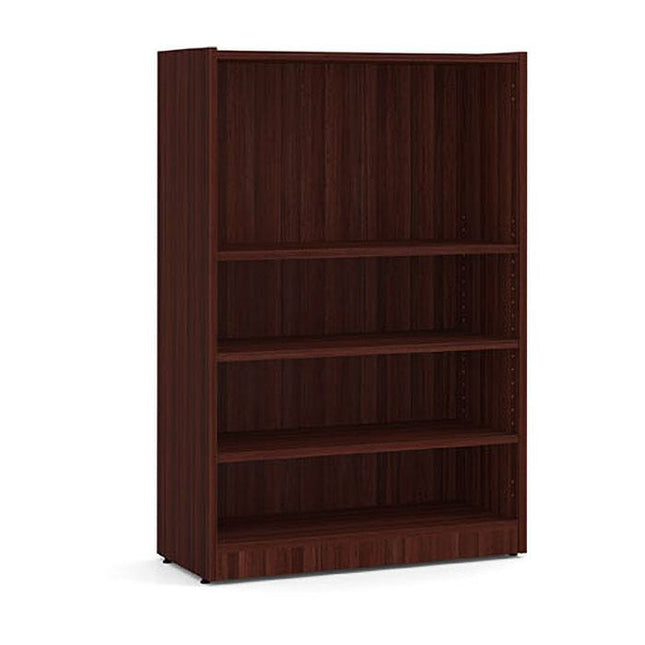 47"H BOOKCASE-MAHOGANY