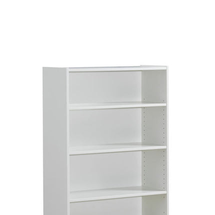 47"H BOOKCASE-WHITE
