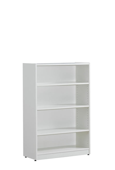 47"H BOOKCASE-WHITE