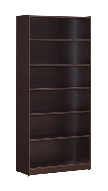 71"H BOOKCASE-ESPRESSO