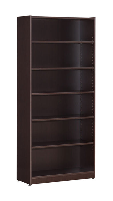 71"H BOOKCASE-ESPRESSO