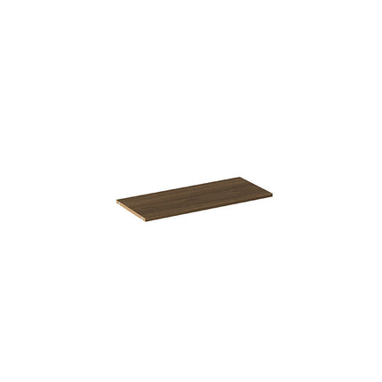 BOOKCASE SHELF MODERN WALNUT