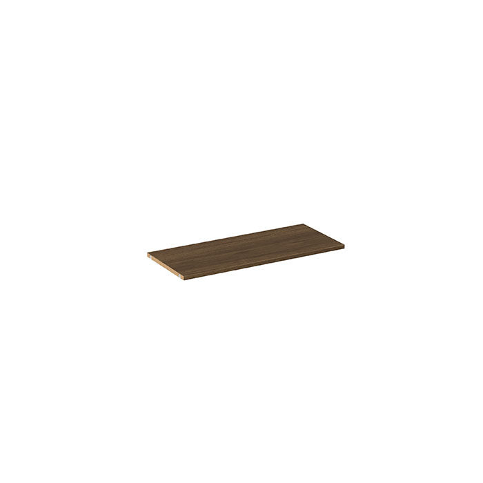 BOOKCASE SHELF MODERN WALNUT