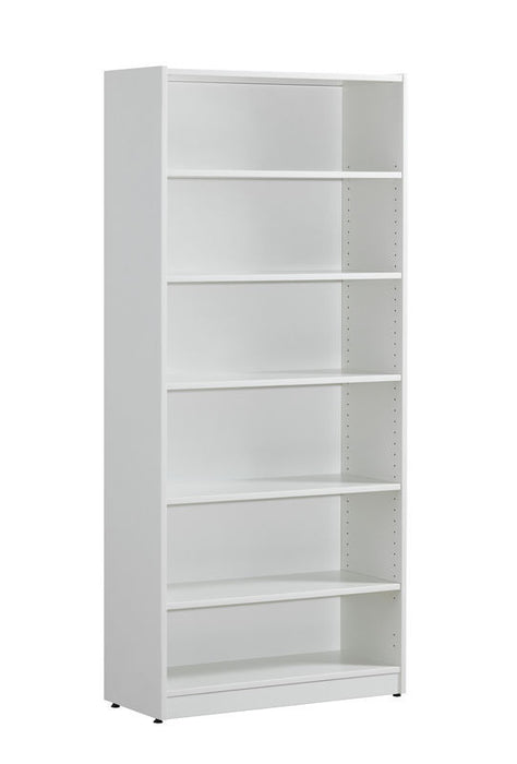 71"H BOOKCASE-WHITE