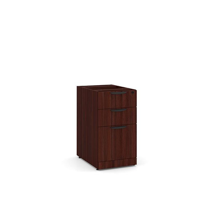 BOX/BOX/FILE PEDESTAL-MAHOGANY