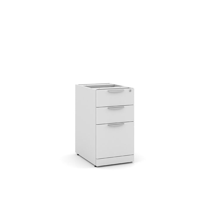 BOX/BOX/FILE PEDESTAL-WHITE
