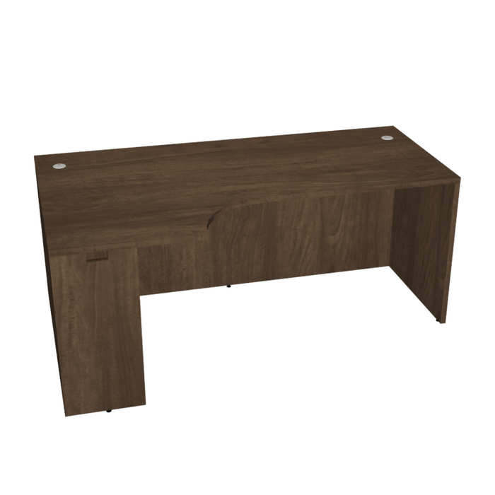 71 X 42 Desk Shell /w Corner Extension