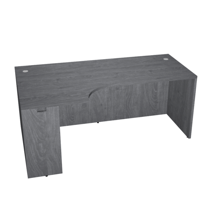 71 X 42 Desk Shell /w Corner Extension