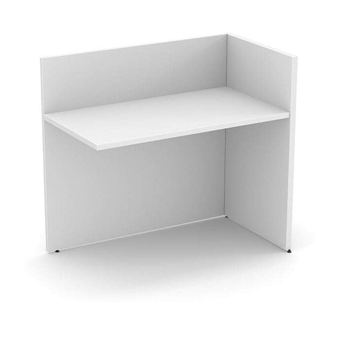 23X42 GALLERY RETURN-WHITE