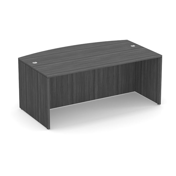 71" BOW FRONT DESK SHELL-CG