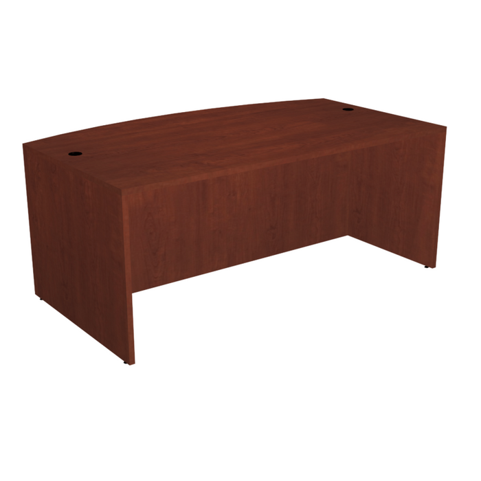 71 x 36 Bowfront Desk Shell