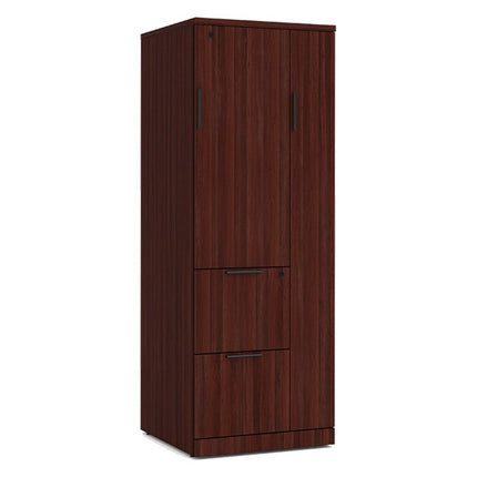 65" WARDROBE/STOARGE CAB-MAHOGANY