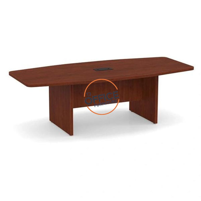 8ft BS Conf Table / Panel Base Cherry
