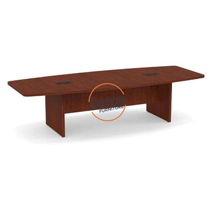 10ft BS Conf Table / Panel Base Cherry