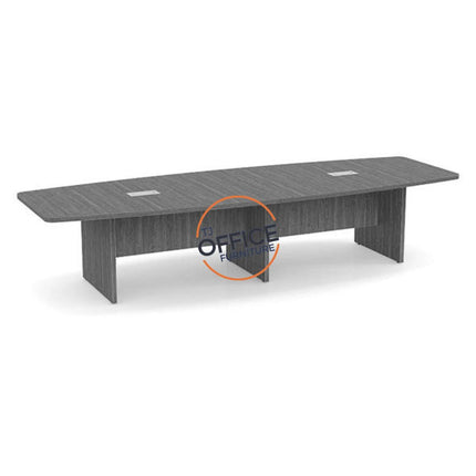 12ft BS Conf Table / Panel Base Newport Gray