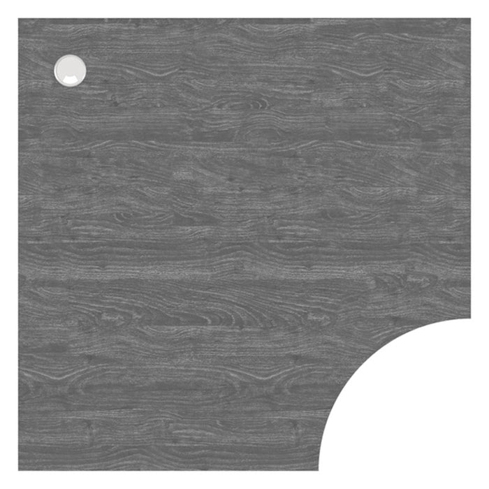 36X 36 CORNER TOP ONLY- N. GRAY