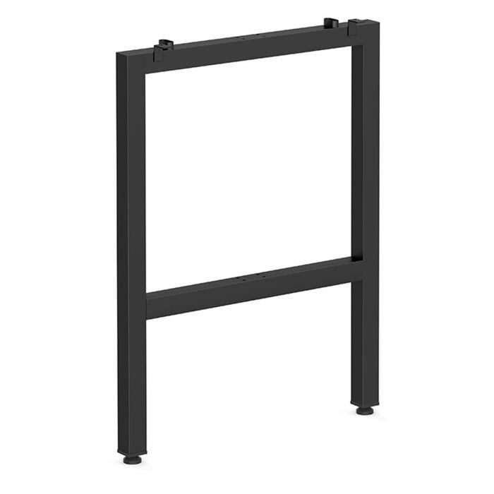 30" METAL U LEG NB 41"H- BLK
