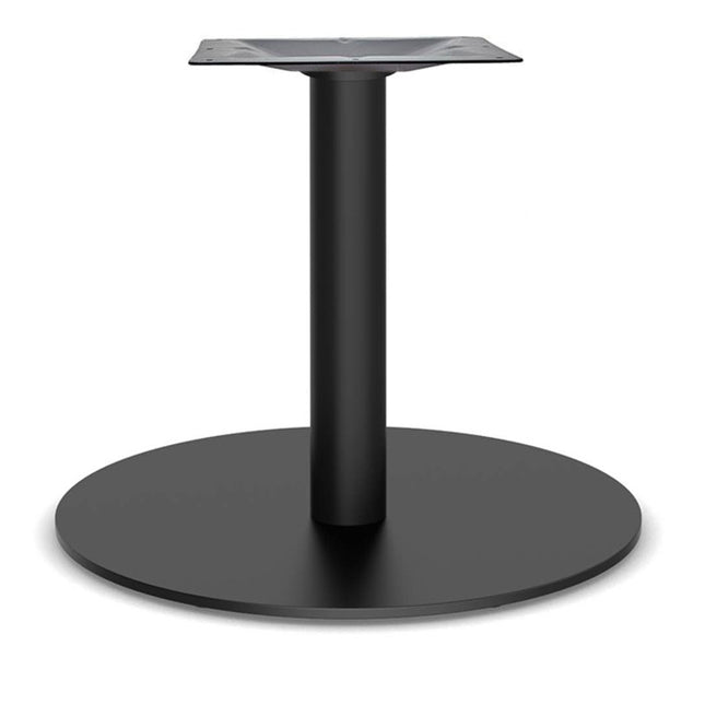 Black Metal Round Base w/ 19" Post