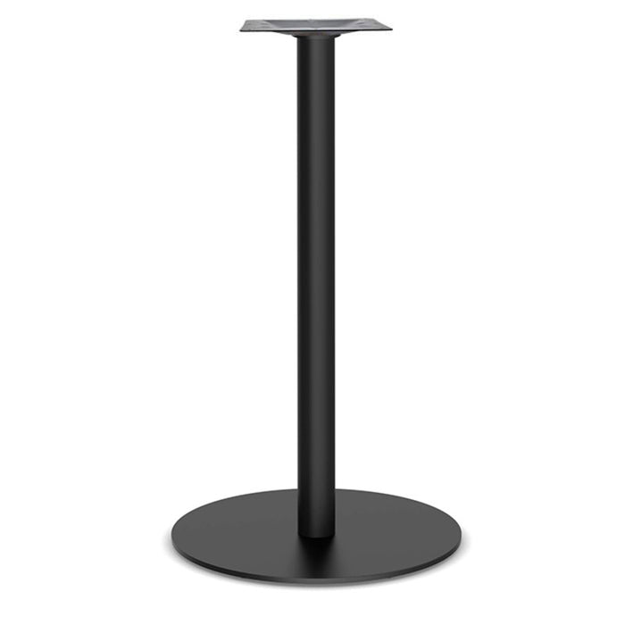 Black Metal Round Base w/ 41" Post