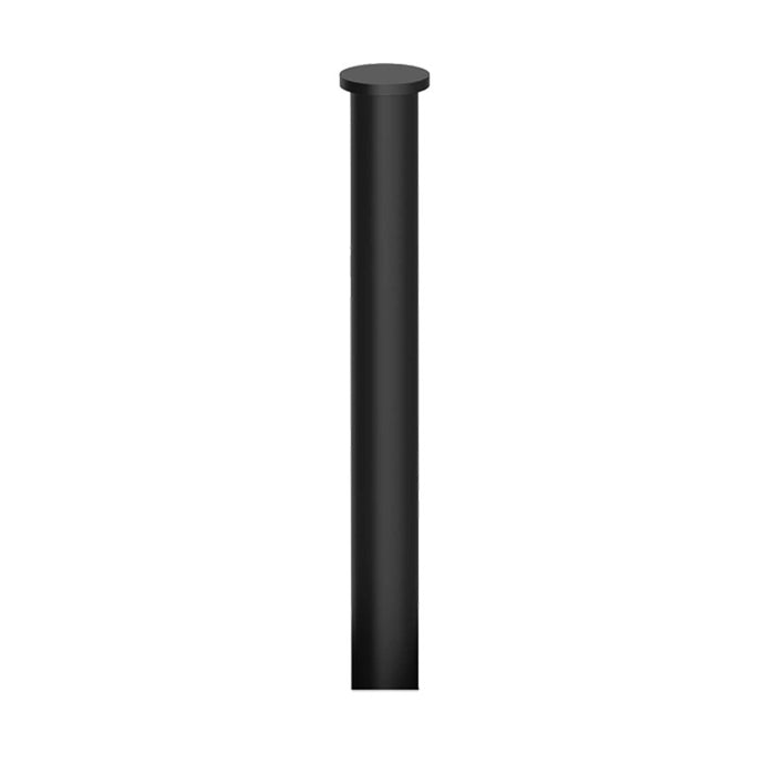 28"POST-BLACK STEEL
