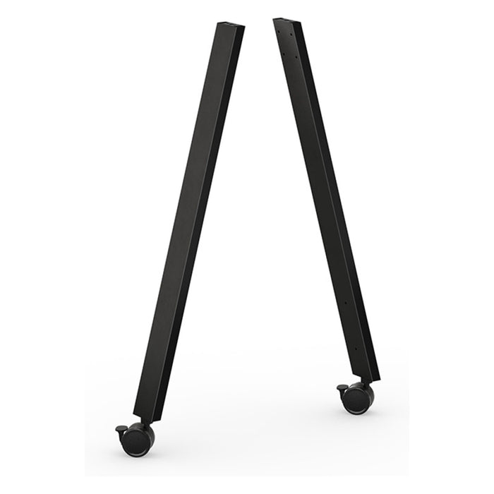 41"H VA LEG - CASTOR (USES EXISTING VA MOUNTS)-BLK